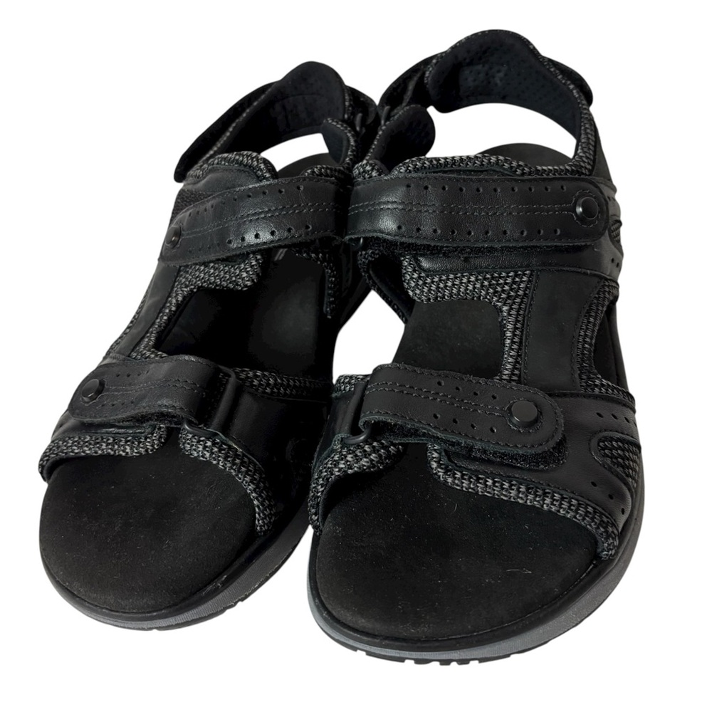 SAS maverick Sport Sandals Men’s Size 9.5 M Black adjustable strap - Picture 5 of 8